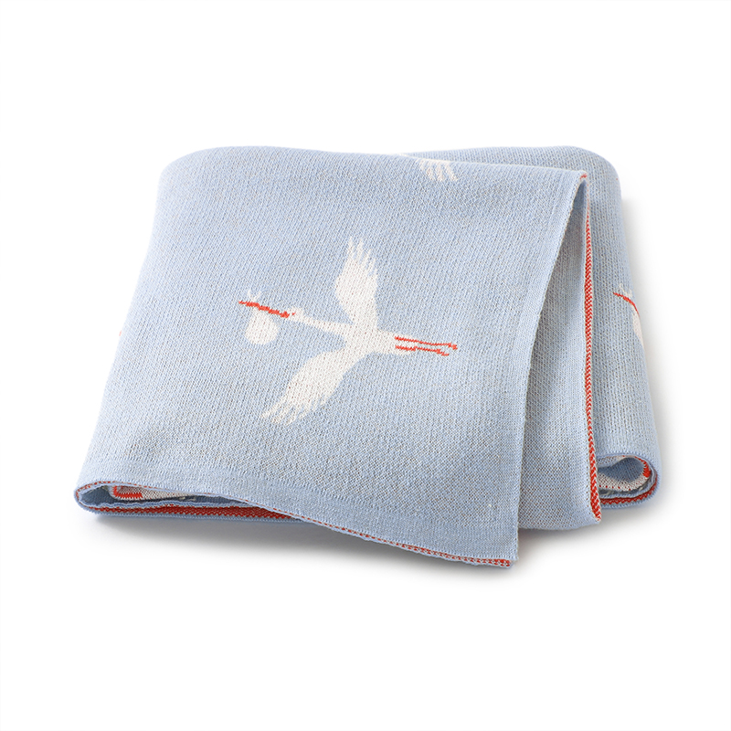 Carriage Bed - Baby decke stricken Kinderwagen wickeln weiche