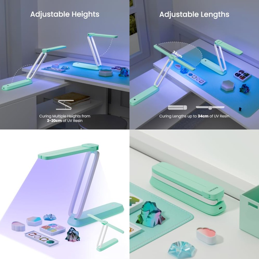 Uv Resin - AirWave Pro UV-Licht für Harz-Aushärtung, UV-Harzlampe,