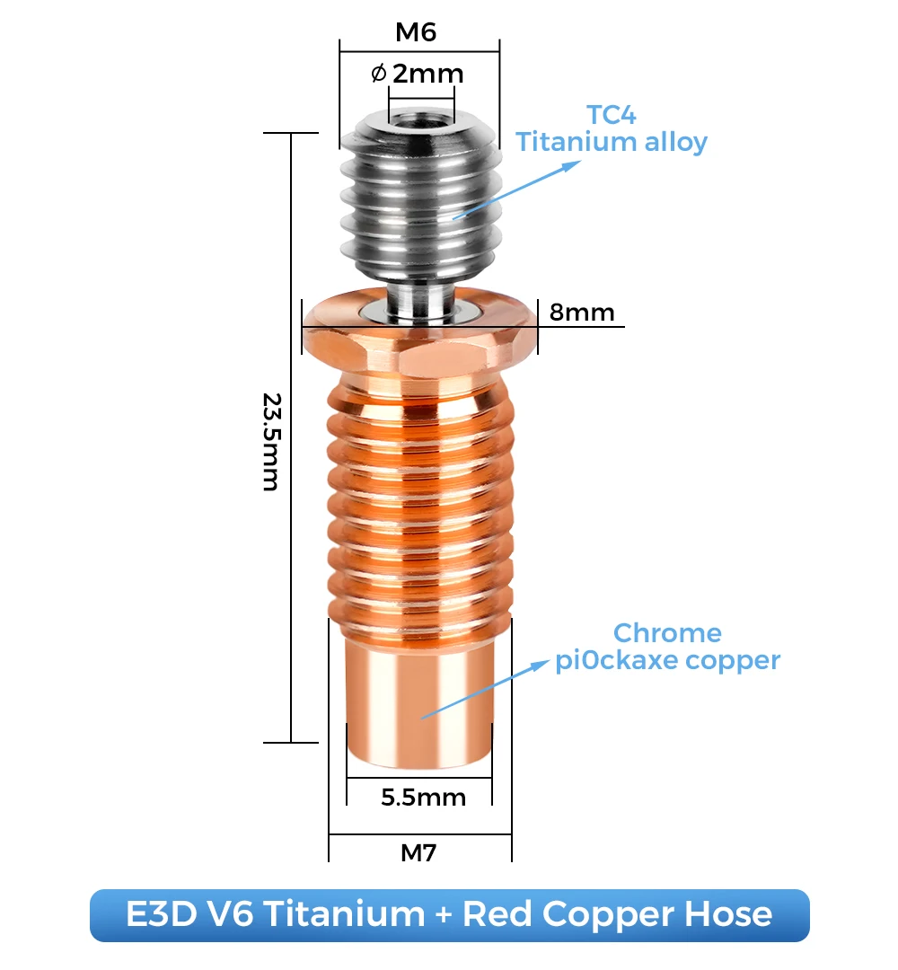 Hohe Qualität E3D V6 Throat V5 – Direct Drive Extruder Bewertung und Preis