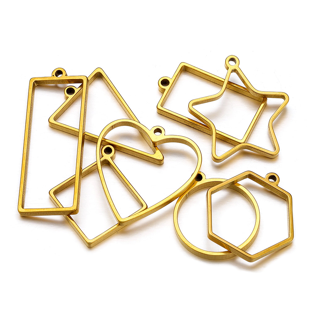 10 Stück Edelstahl geometrisch – Uv Resin Bewertung und Preis